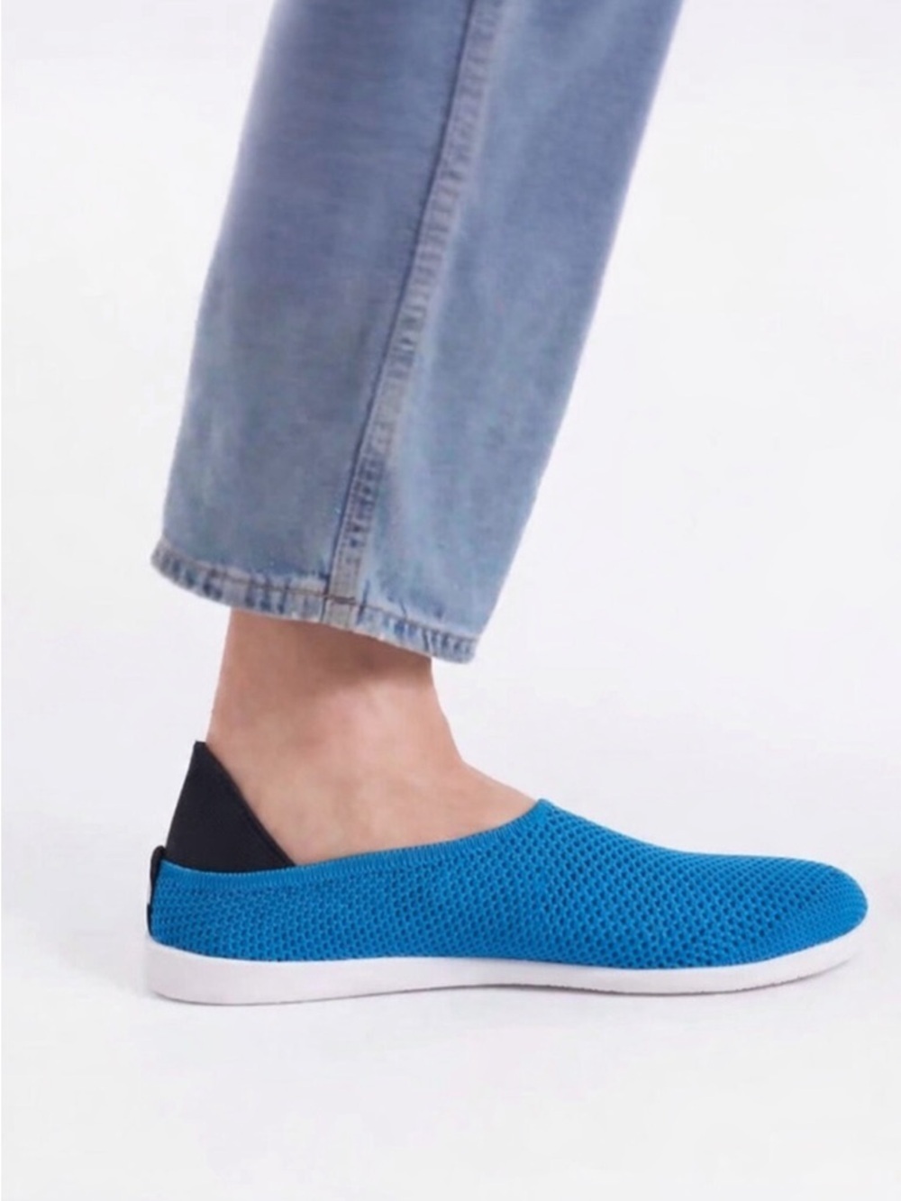 Mahabis Breathe Slipper Water Shoe US 9 Women's Blue Casual Comfort Mesh Summer